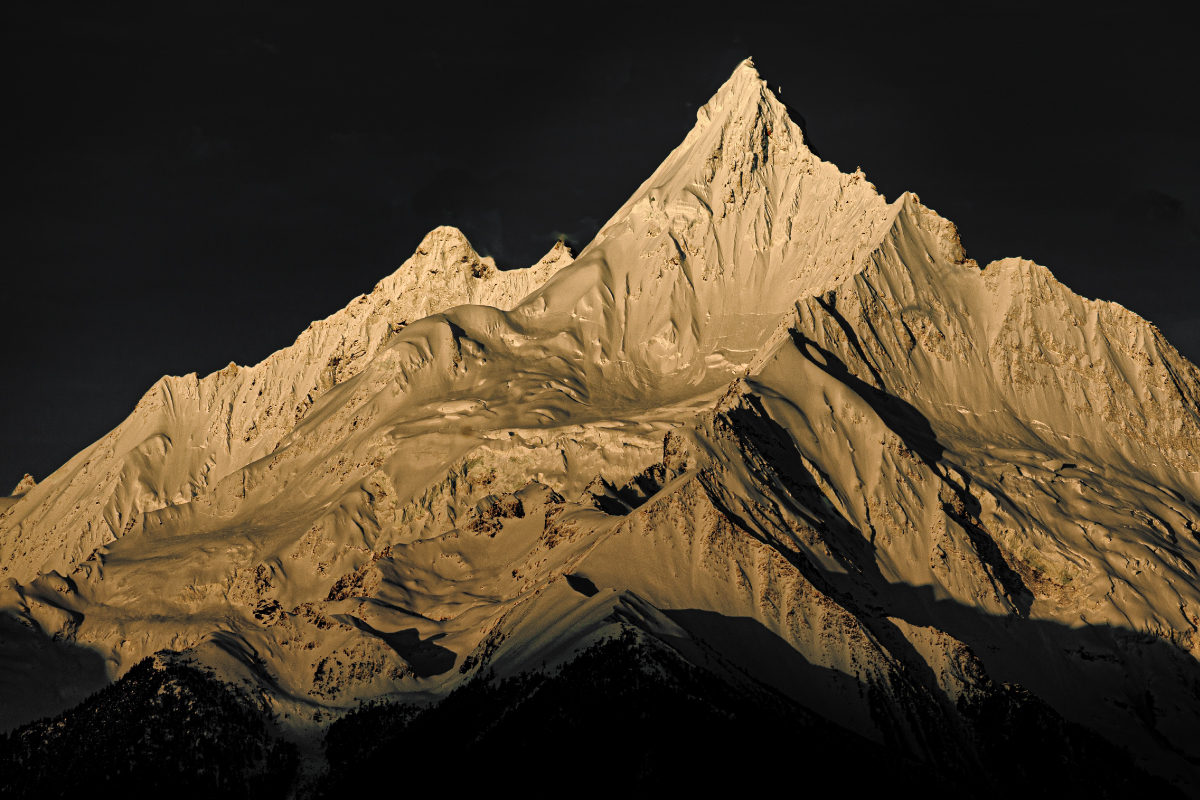 中国横断山脈・梅里雪山